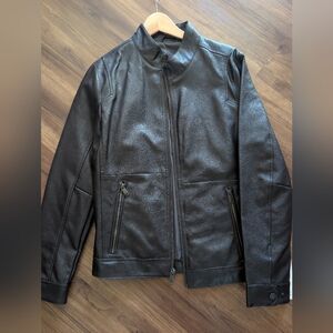 NWT dockers faux leather Jacket